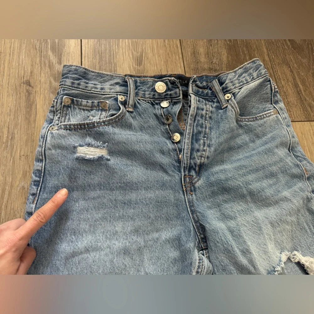 Aéropostale '90s Super High-Rise Baggy Jean Size 4 - Picture 6 of 7